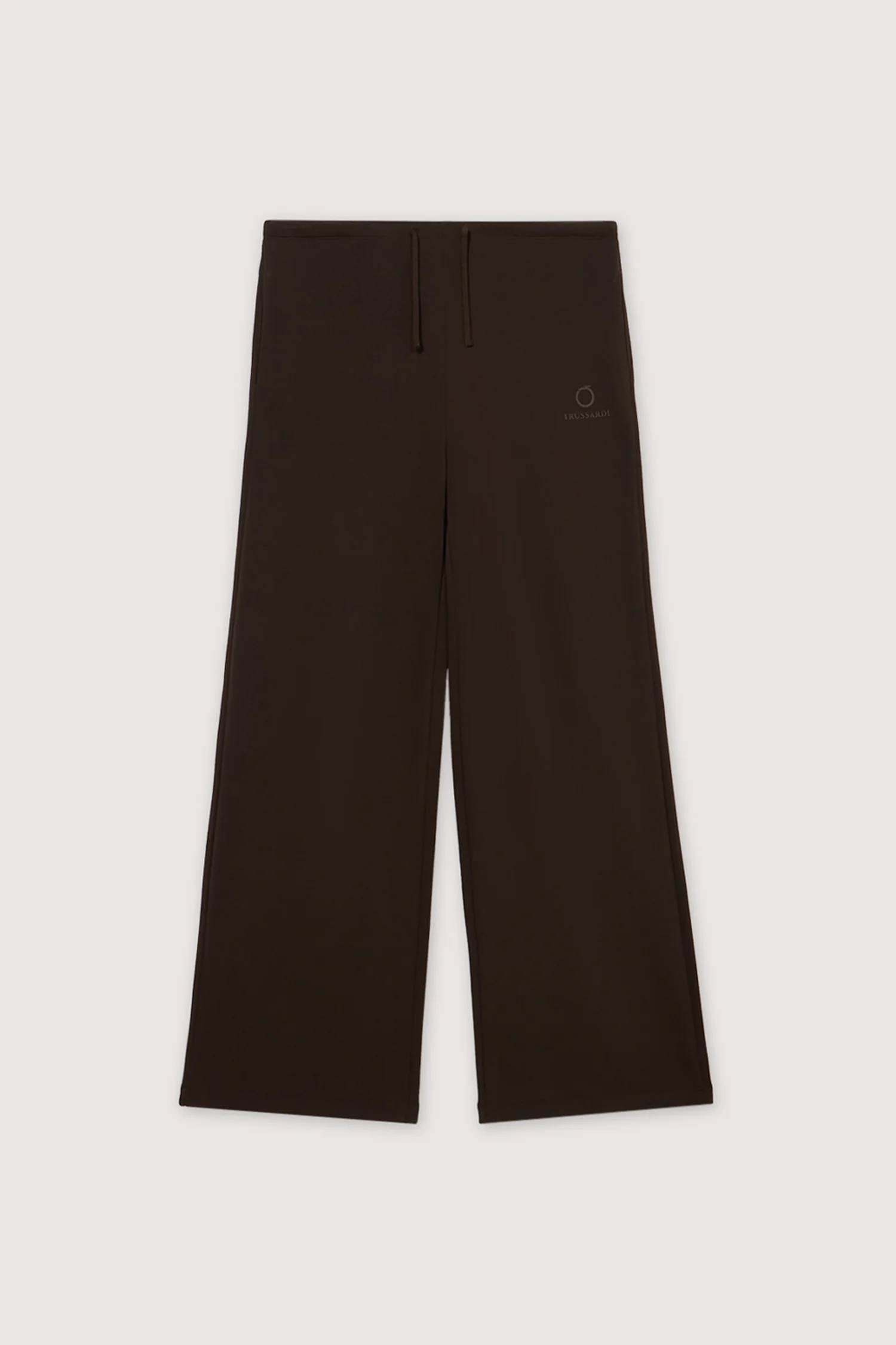 Wide-leg trousers in diagonal jersey - Image 5
