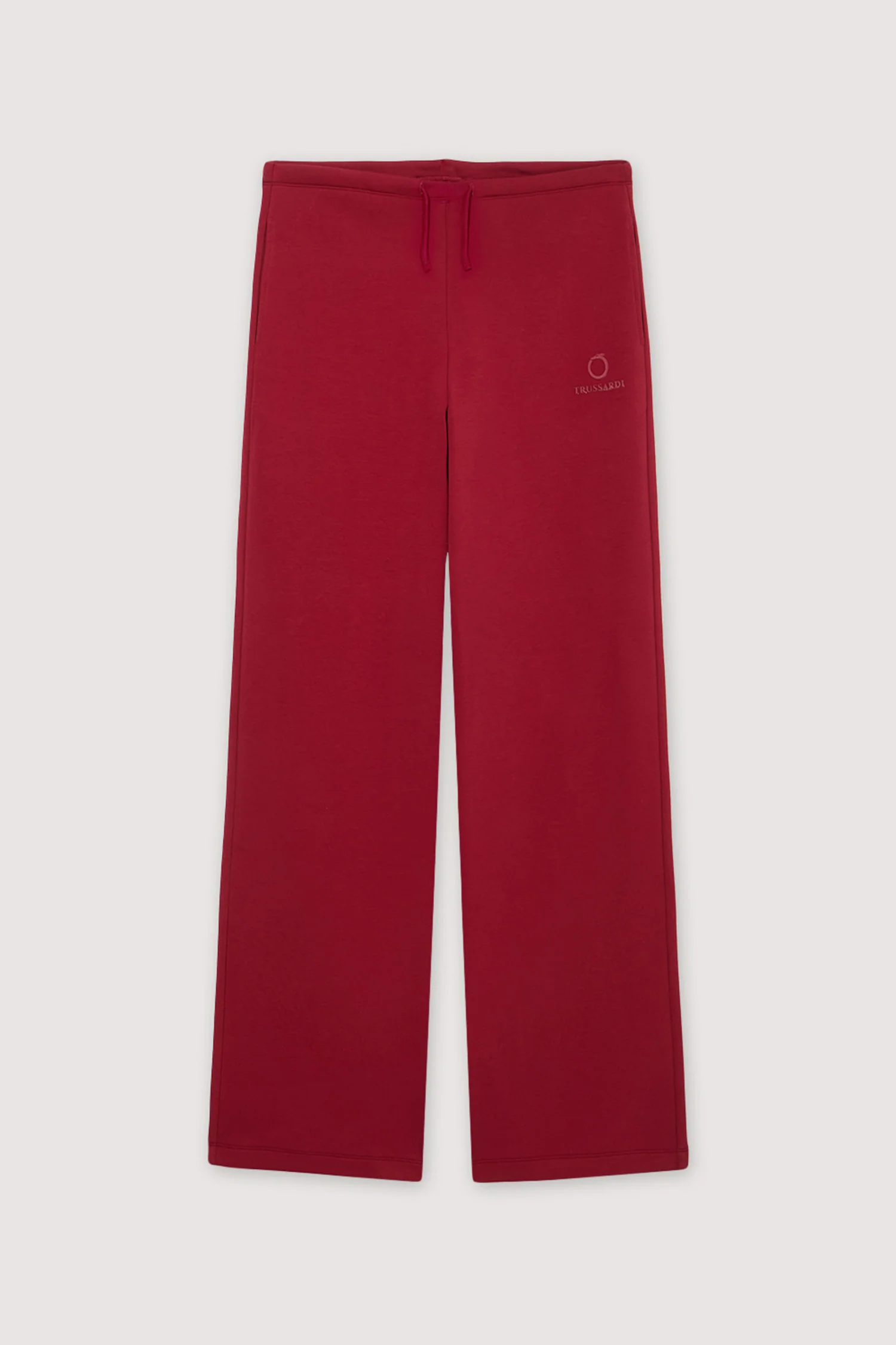 Wide-leg trousers in diagonal jersey - Image 5