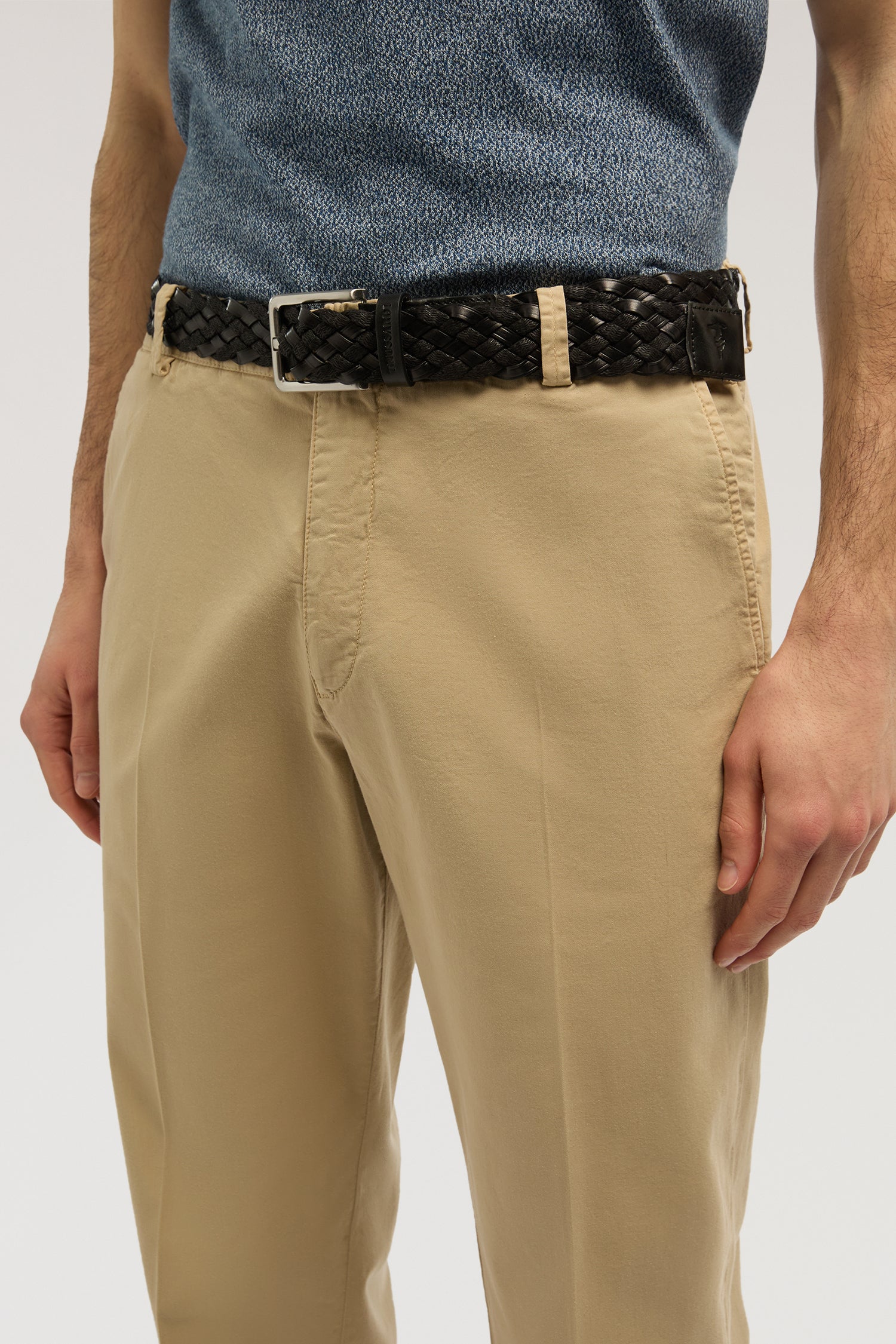 Woven leather belt - Image 3