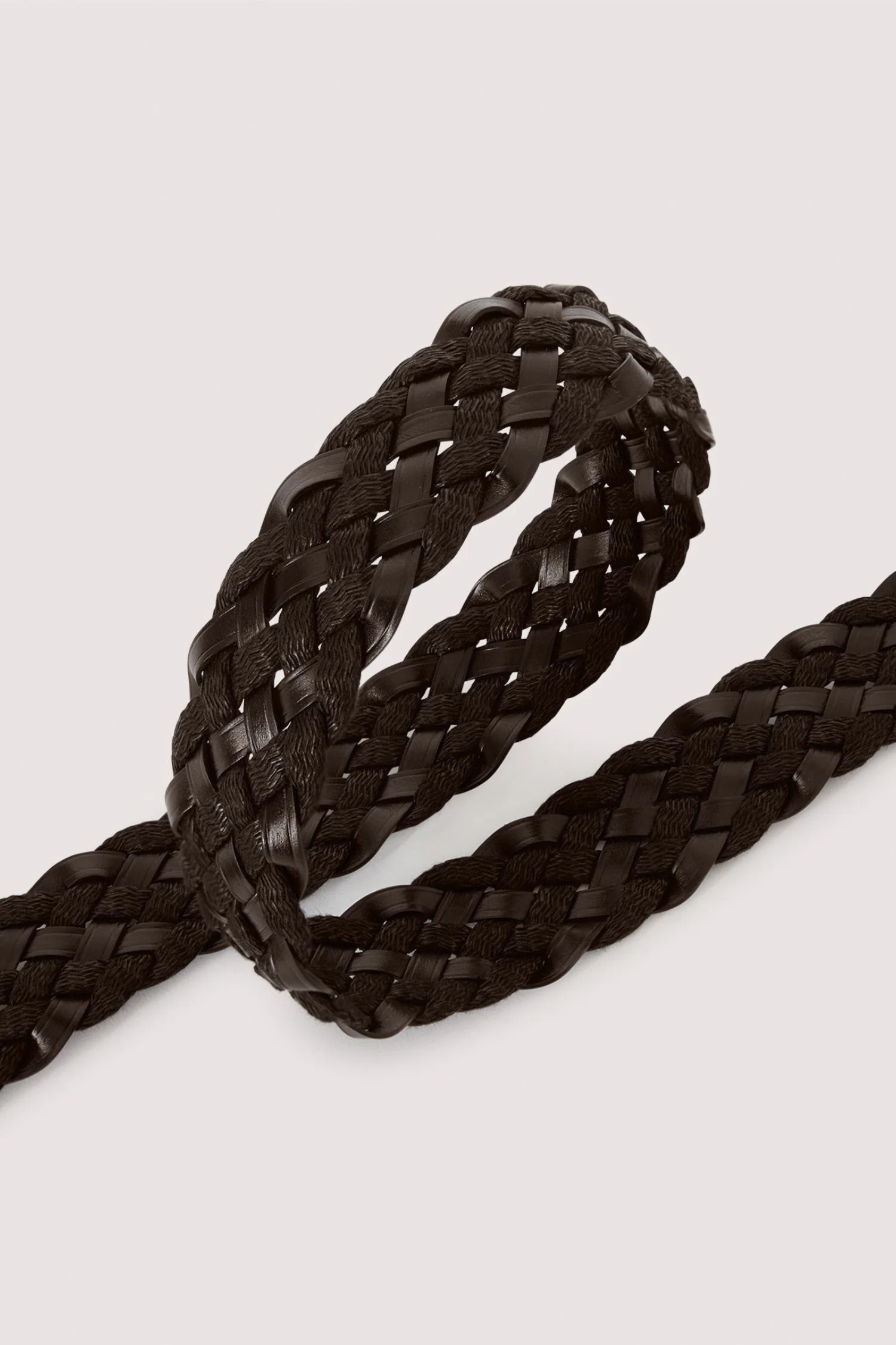 Woven leather belt - Image 3